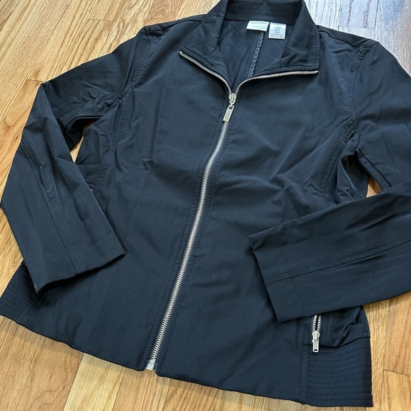 Isaac Mizrahi for Target Black Zip Jacket Sz S - Picture 2 of 7